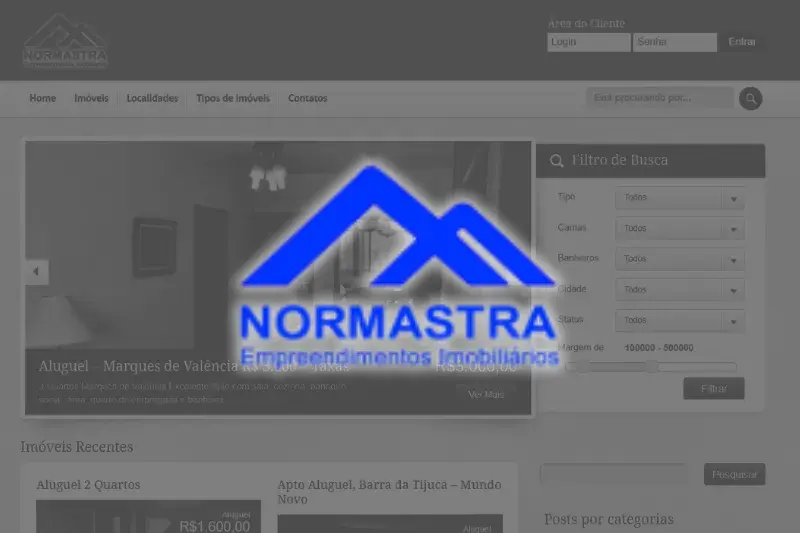 Normastra - Sistema imobiliário em Laravel